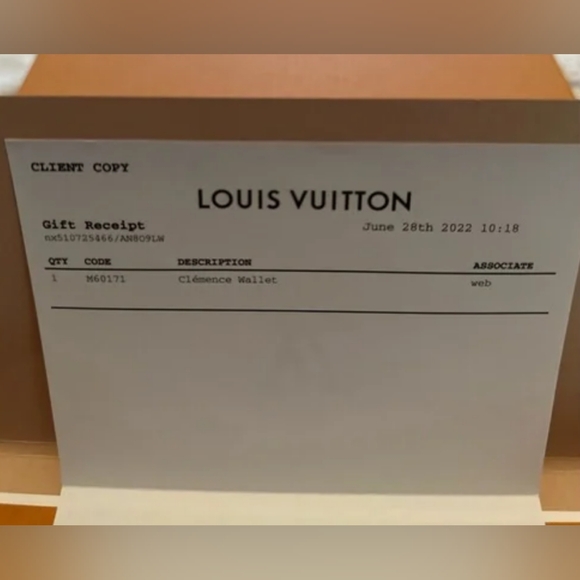 Louis Vuitton Black Clémence Wallet - Picture 12 of 12